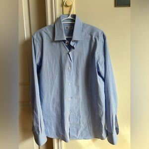 Men's Blue Checkered Shirt